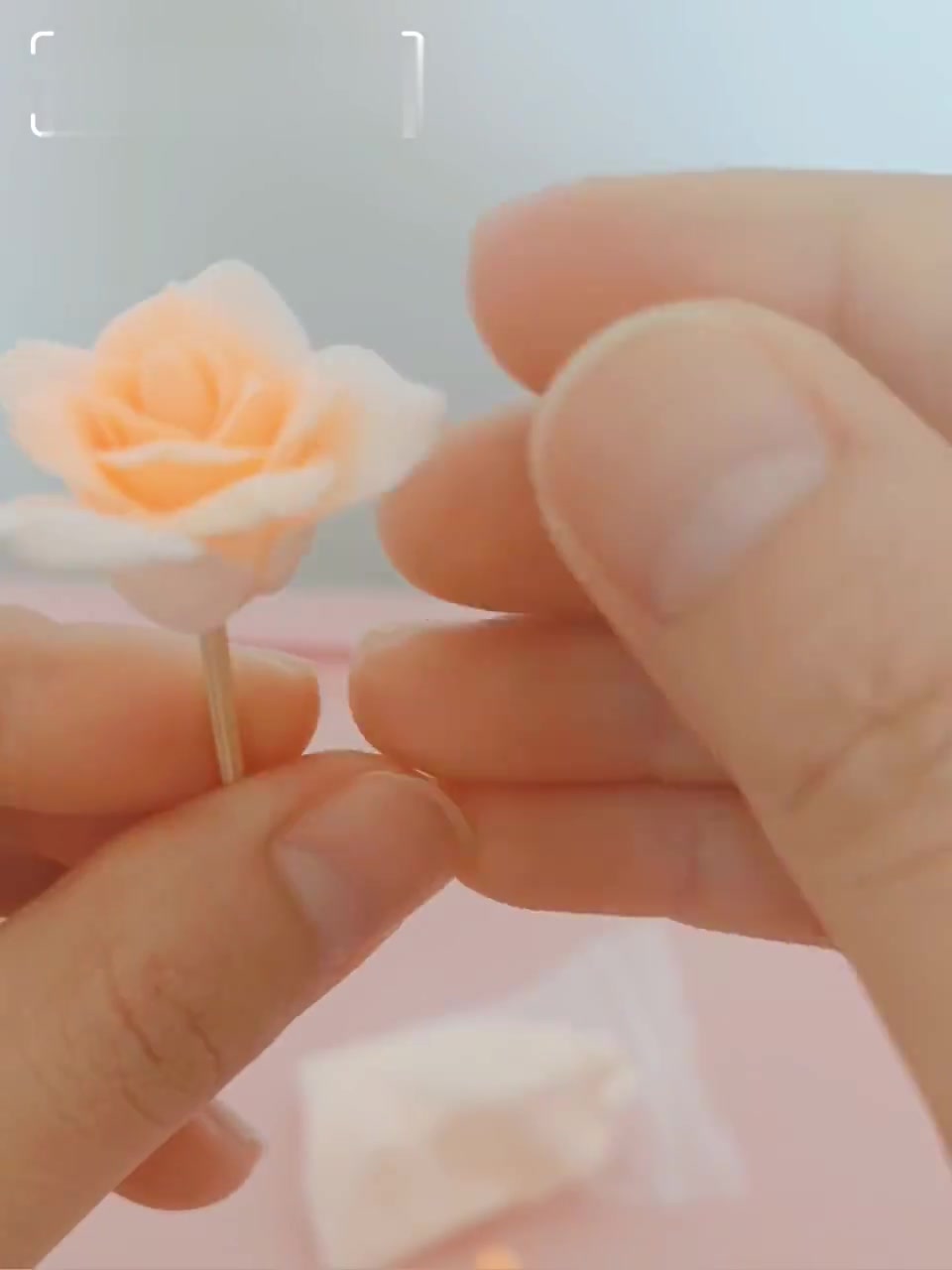 橡皮泥玫瑰花教程来啦～