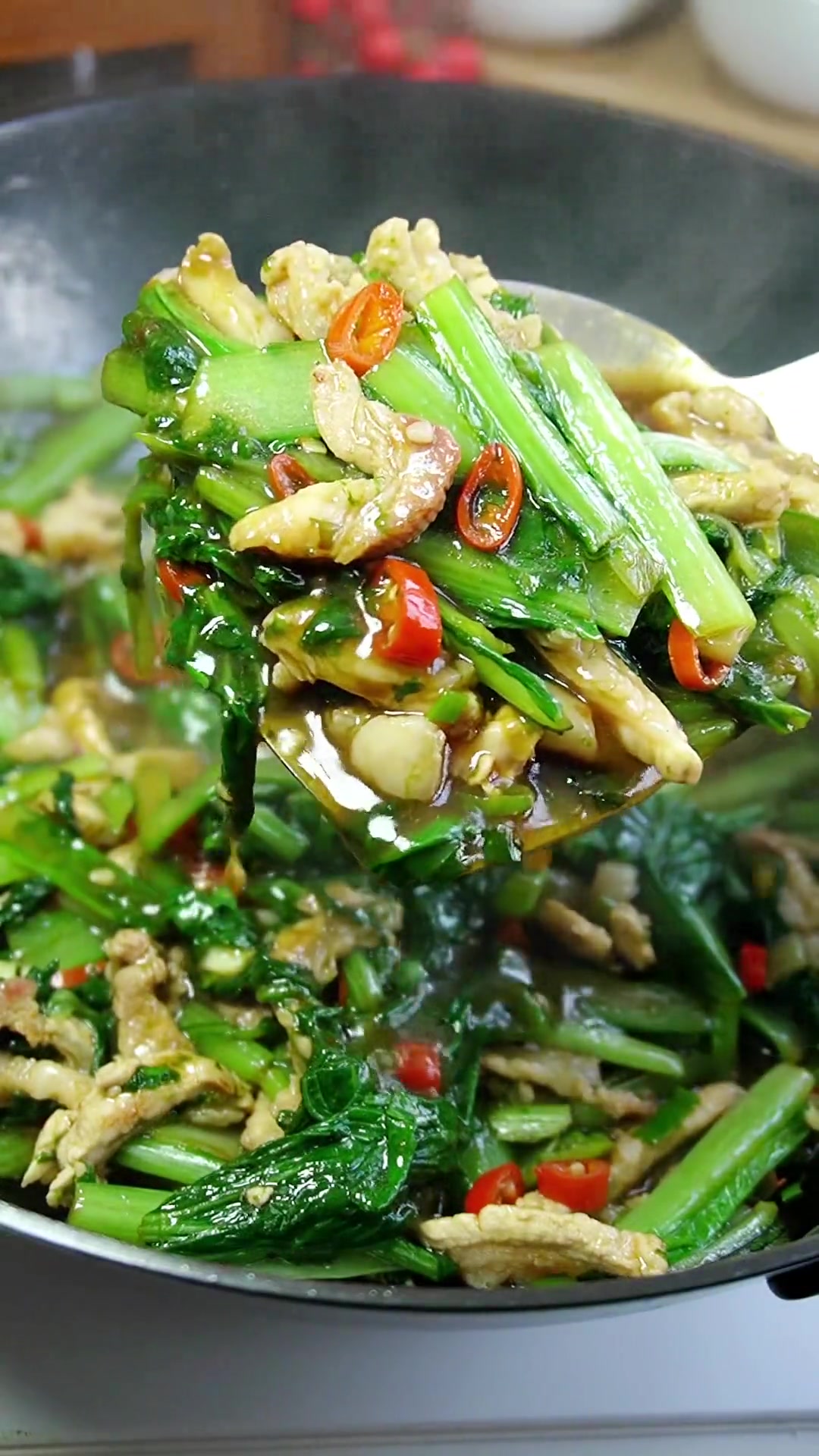 春季多吃青菜,补充维生素的同时还不长肉 用时间酿造的传统美食 炒小白菜 家常美食 蔬菜