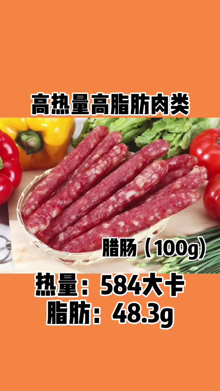 控制体重,一定要远离这些高热量高脂肪肉类