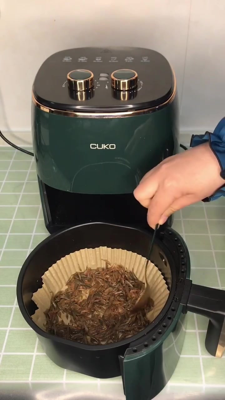 空气炸锅 炸小鱼小虾 比炖的都好吃
