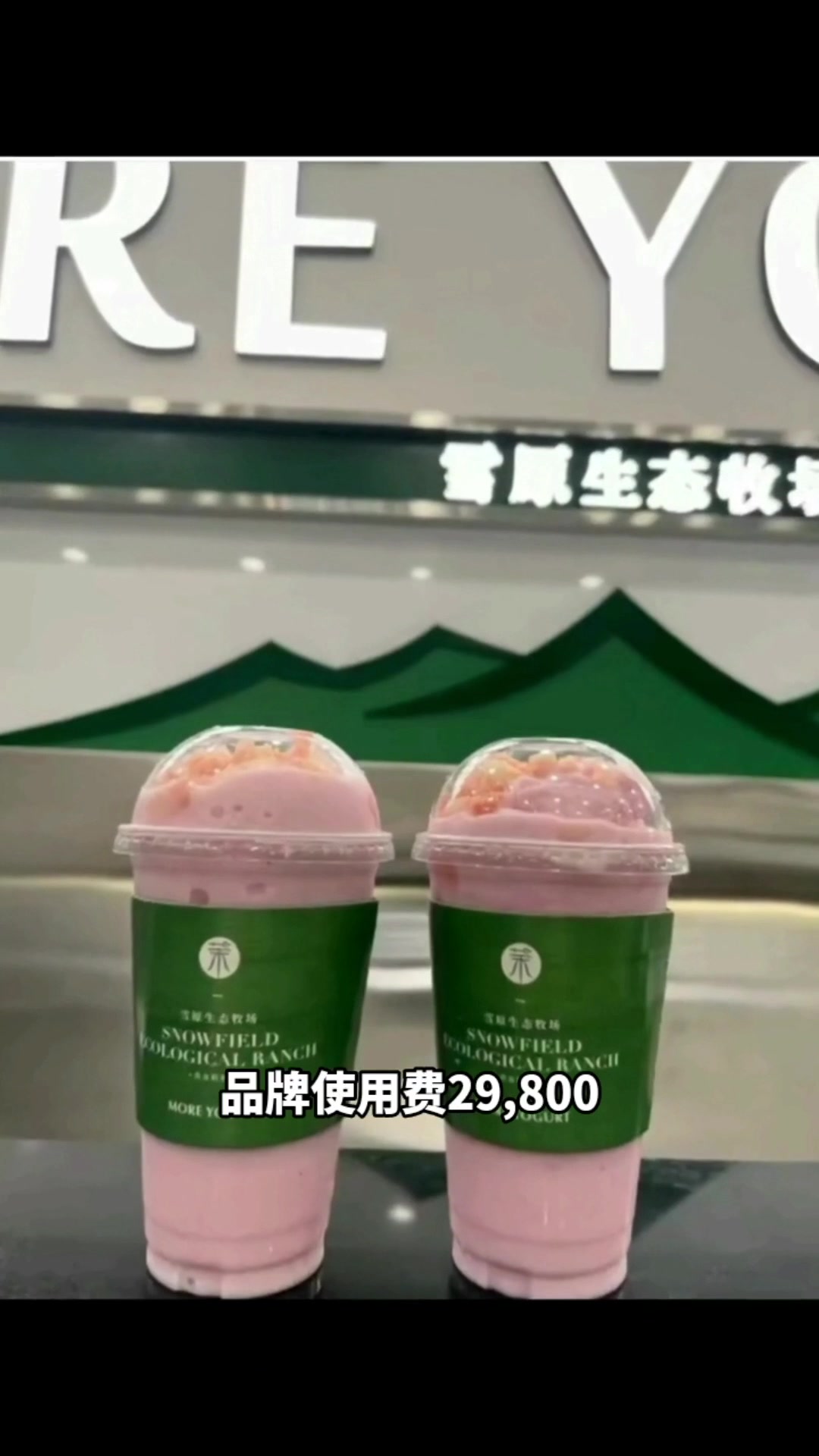 2023茉酸奶加盟费用明细