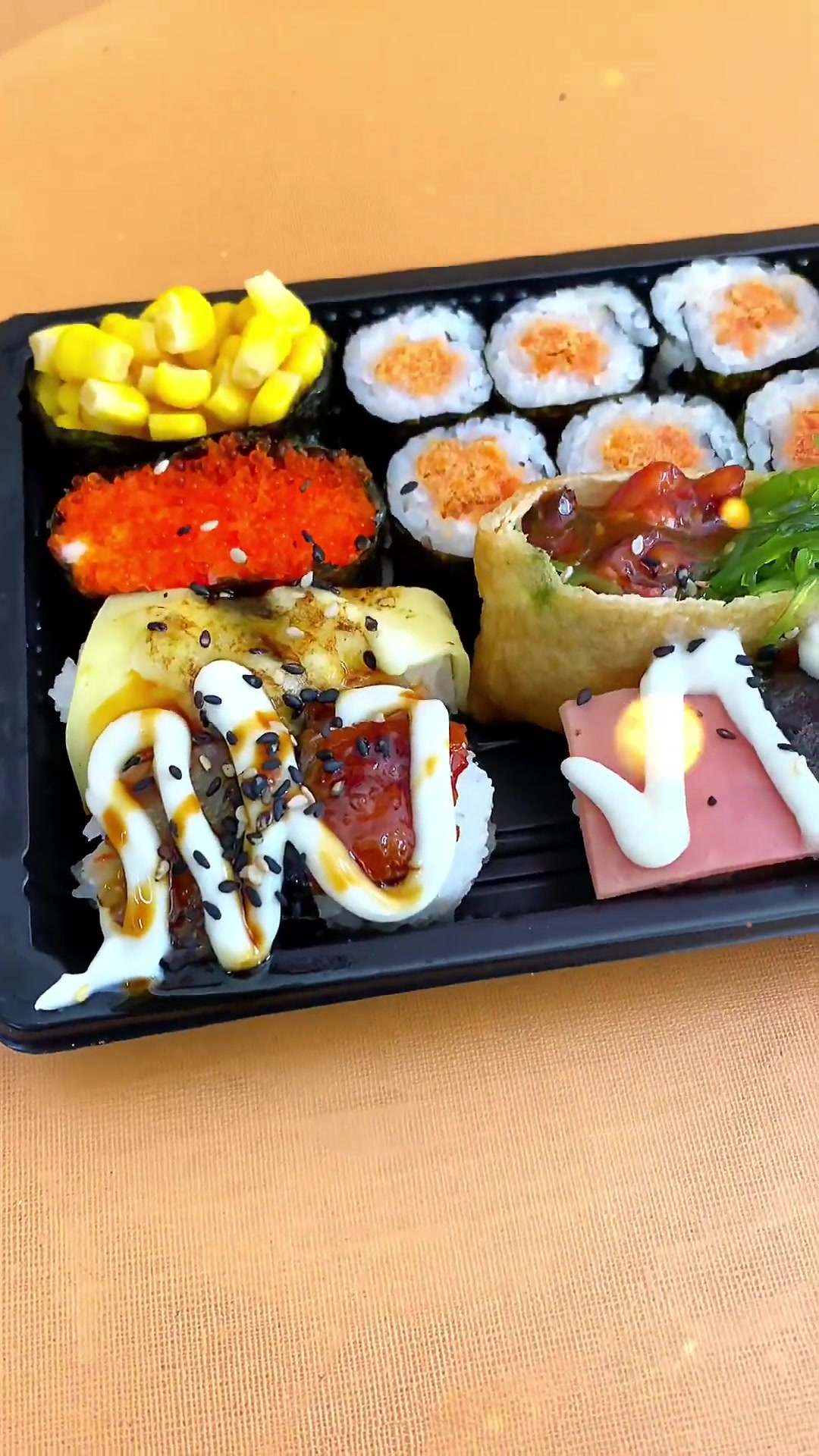 好看又好吃的 寿司 鱼籽的那个真是爱了 本地宝藏美食 春游美食种草 春季限定美味 探星计划
