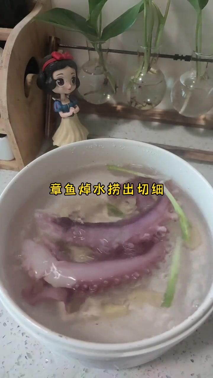 不用模具,在家简单制作章鱼小丸子 大人小孩都爱吃 记录美食日常 空气炸锅美食 记录简单生活