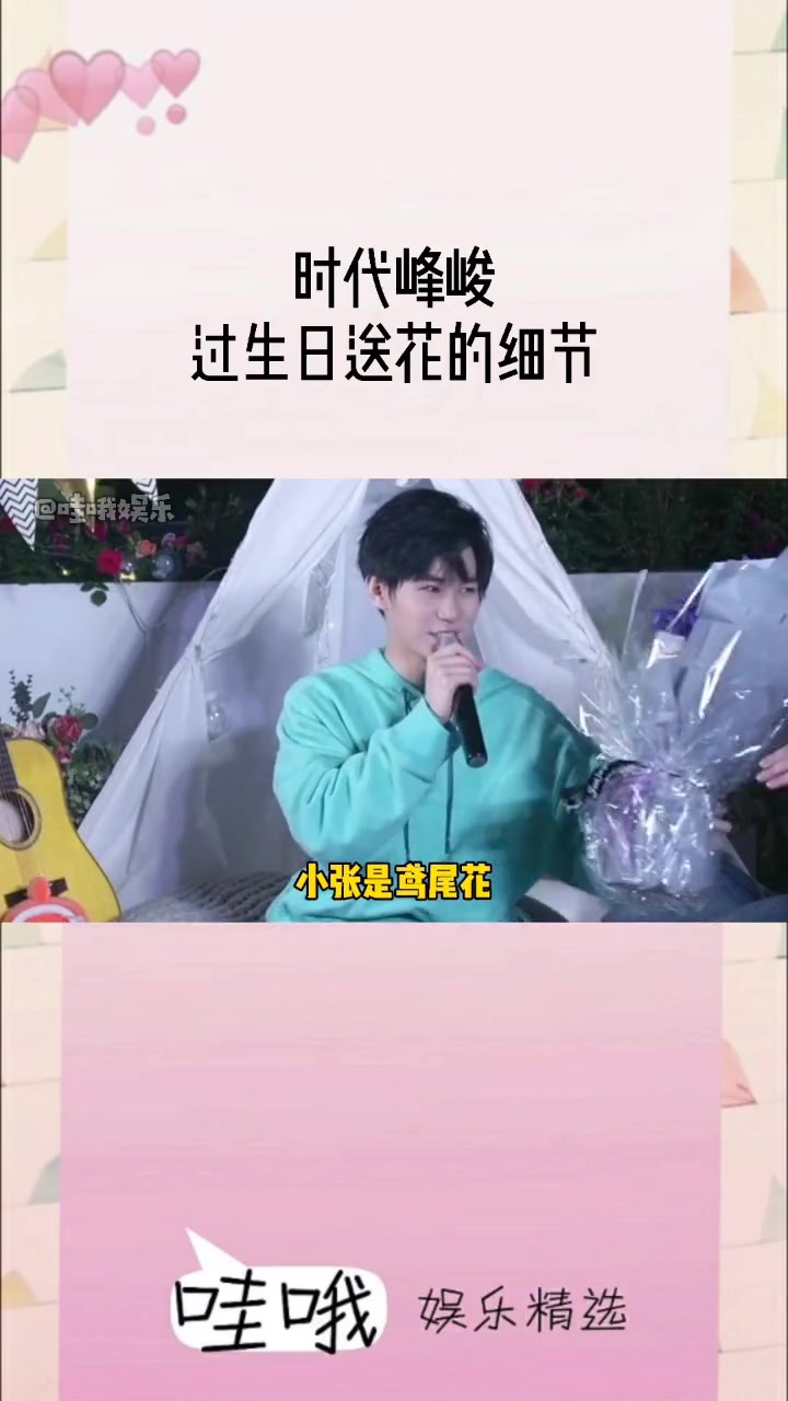 第556集|时代少年团 今年过生日送的花满天星 欢乐颂 鸢尾花 风铃草 每个人都对应名字 