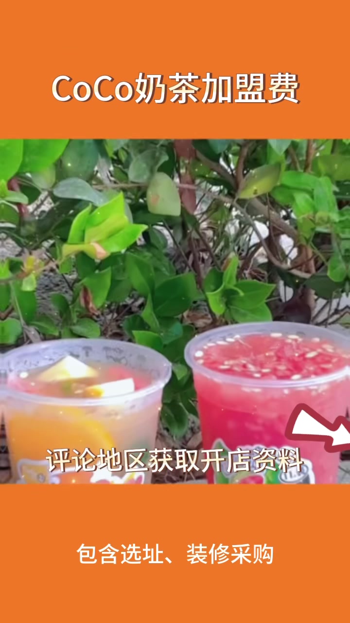 开一家coco奶茶店需要多少钱?