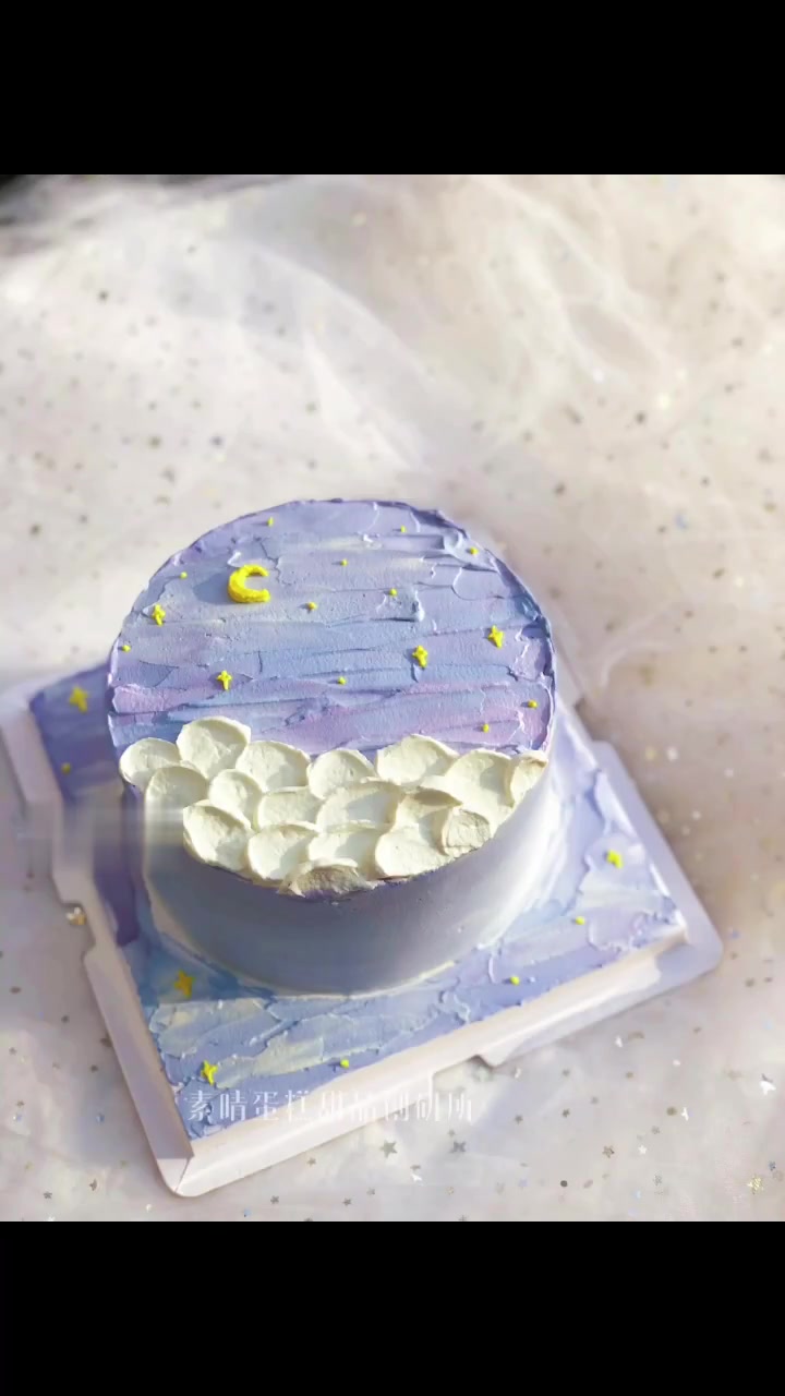 治愈系星空到奶油蛋糕,浅紫色温柔又梦幻