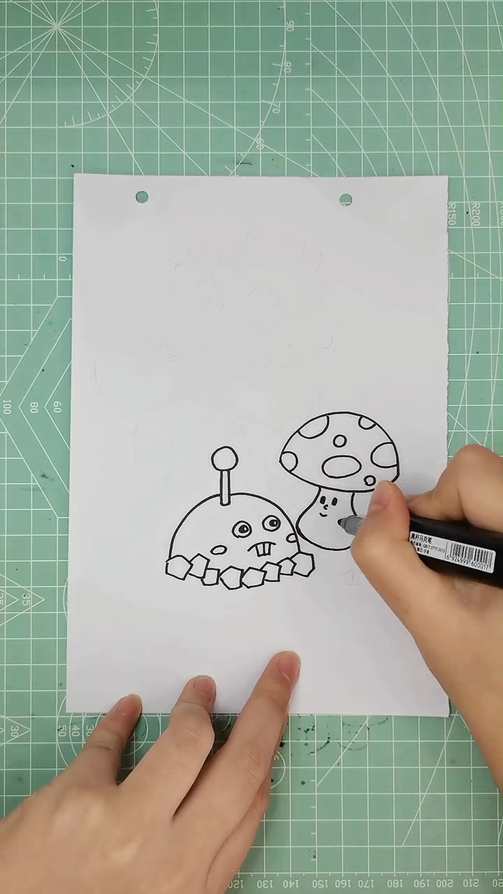 第2集|脑筋急转弯,为什么说植物最勇敢?因为……简笔画 马克笔绘画 植物大战僵尸 创意美术