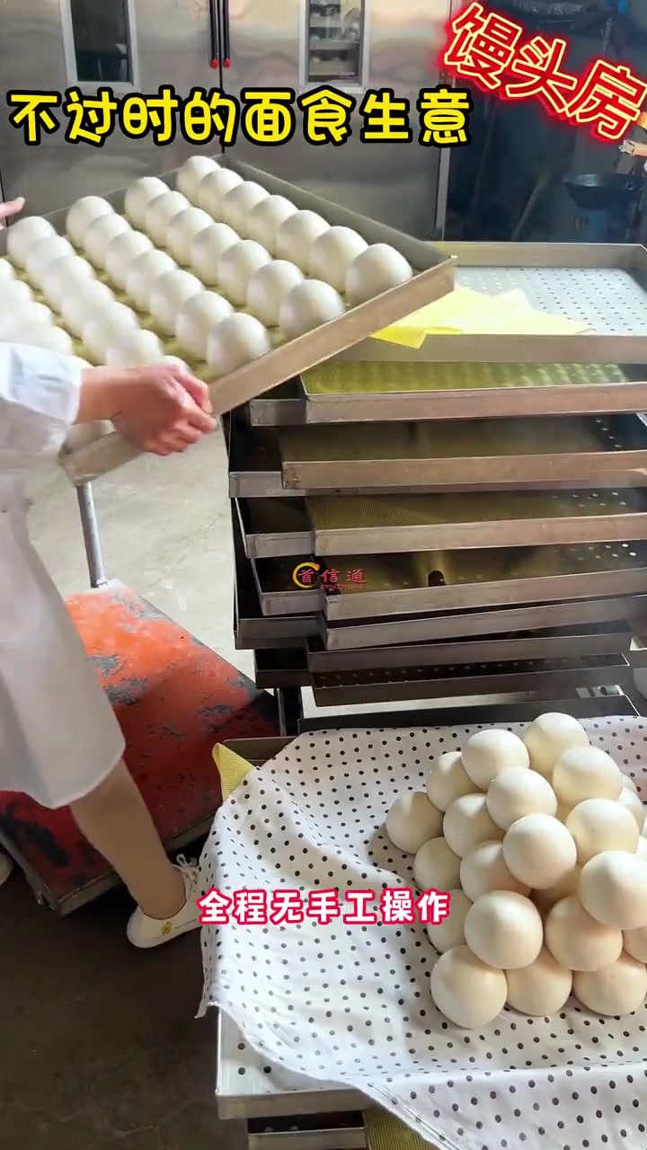 馒头生产线 馒头机 小本创业好项目 馒头房设备 蒸馒头设备