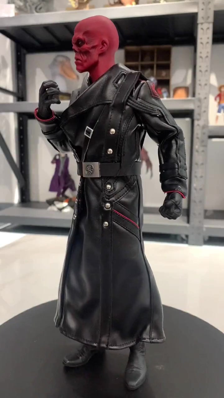 美国队长 最帅反派 红骷髅 漫威 hottoys