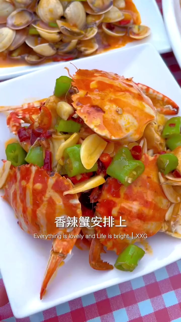 三亚美食 海鲜大餐 夏天的氛围感拉满了 东海七号海鲜 一线海景吃海鲜
