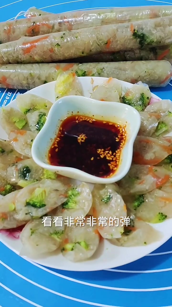 蔬菜皮冻肠Q弹透明又好吃