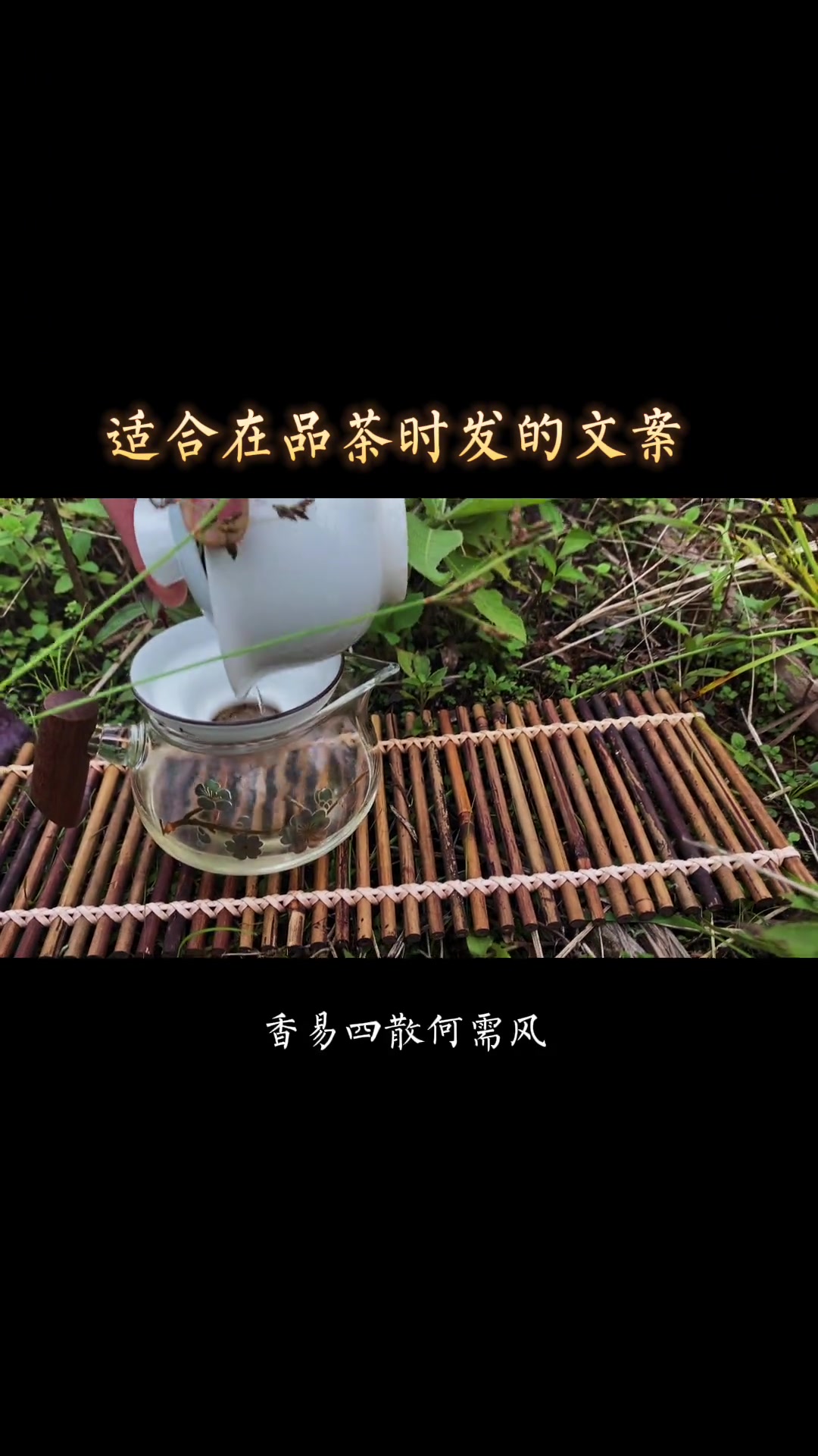 适合在品茶时发的 文案,收藏起来,万一要用的时候找不到呢!召唤茶友 茶艺师 茶知识 茶艺 