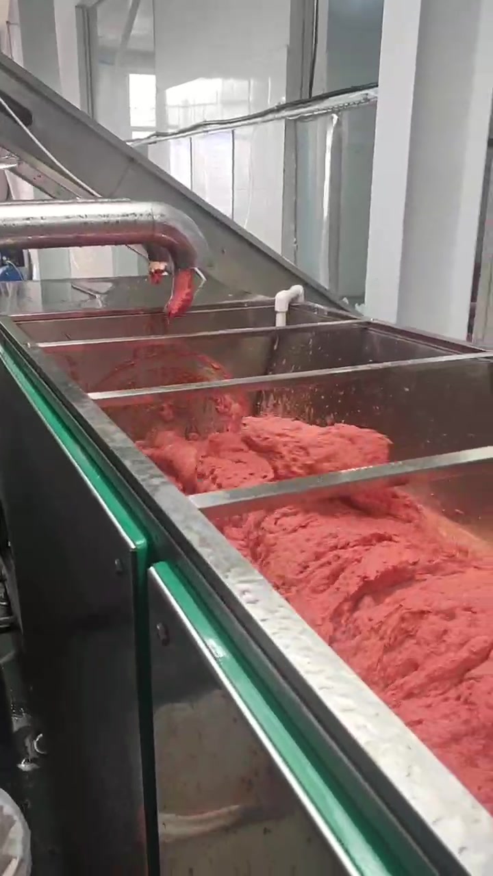 骨肉分离机,鸡架骨肉分离机运行流程
