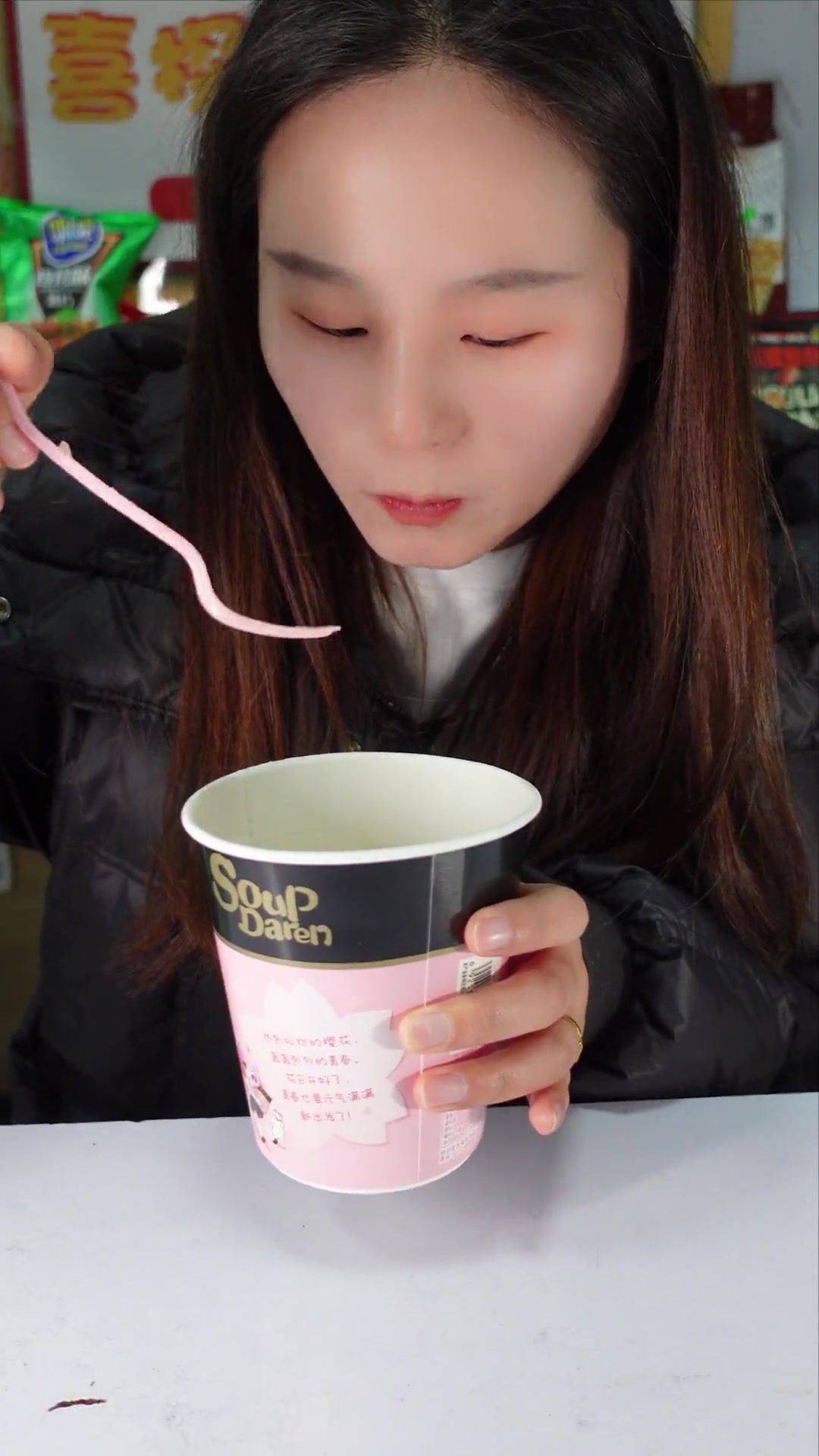 吃完汤达人这碗樱花限定泡面,整个人都是粉色的~ 美食推荐 闻喜县融媒体中心 +小助手