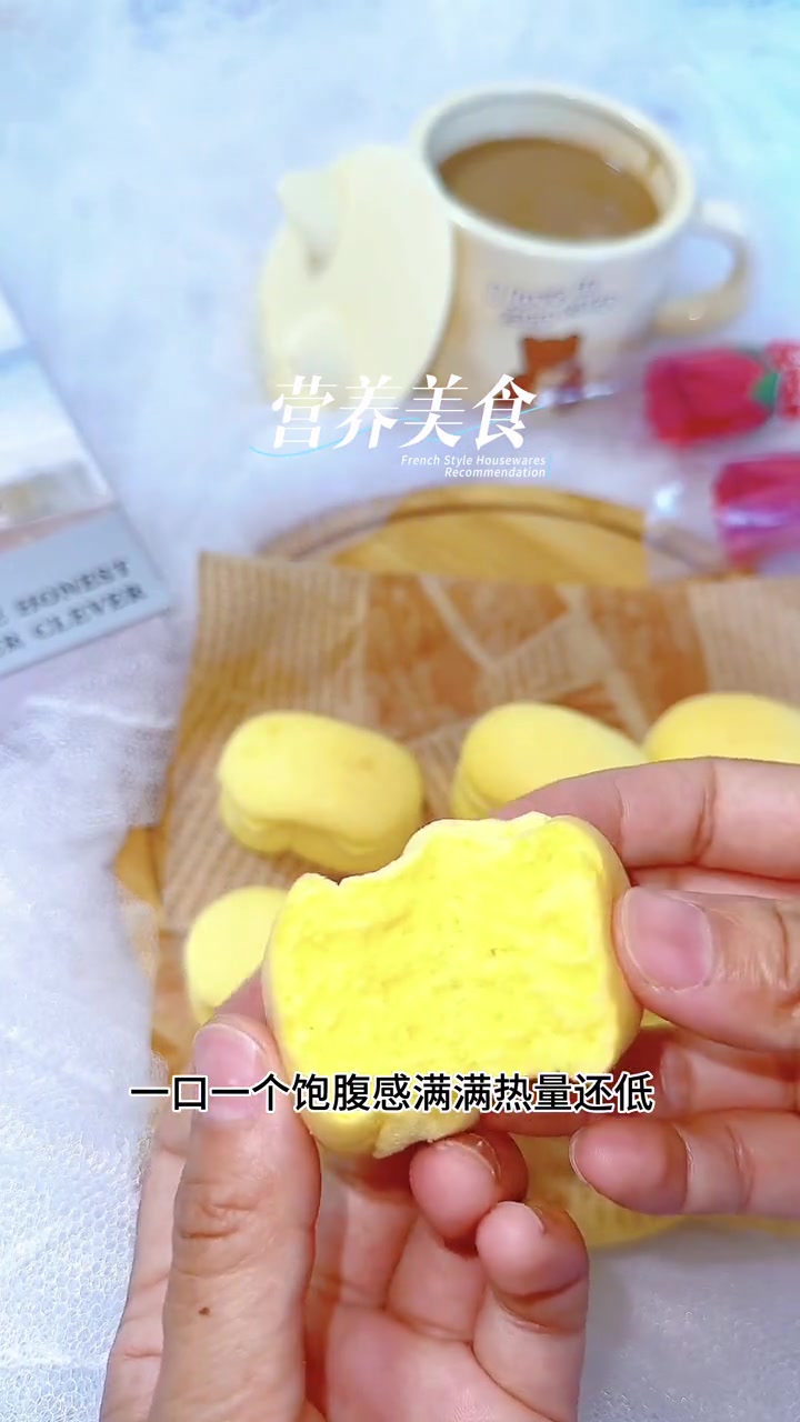 第126集|感谢大家对我儿子关心,特新学一款低卡半熟芝士蛋糕送给大家,只需四种材料五分钟搞