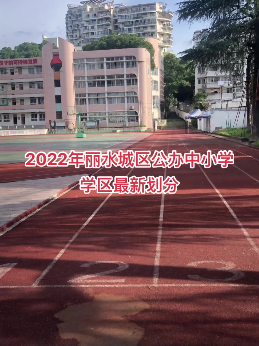 收藏!2022年丽水城区公办中小学学区最新划分