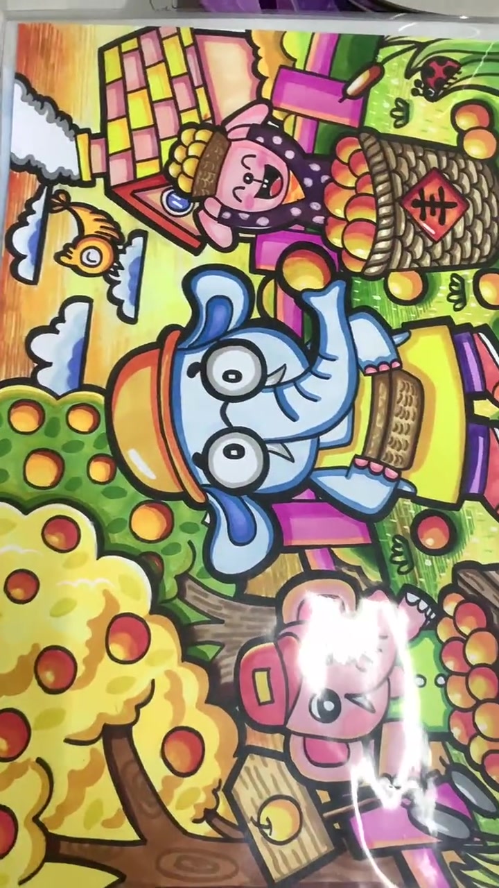 爱好不多,画儿童画就算一个 儿童画素材 儿童画教程 儿童画范画 +小助手