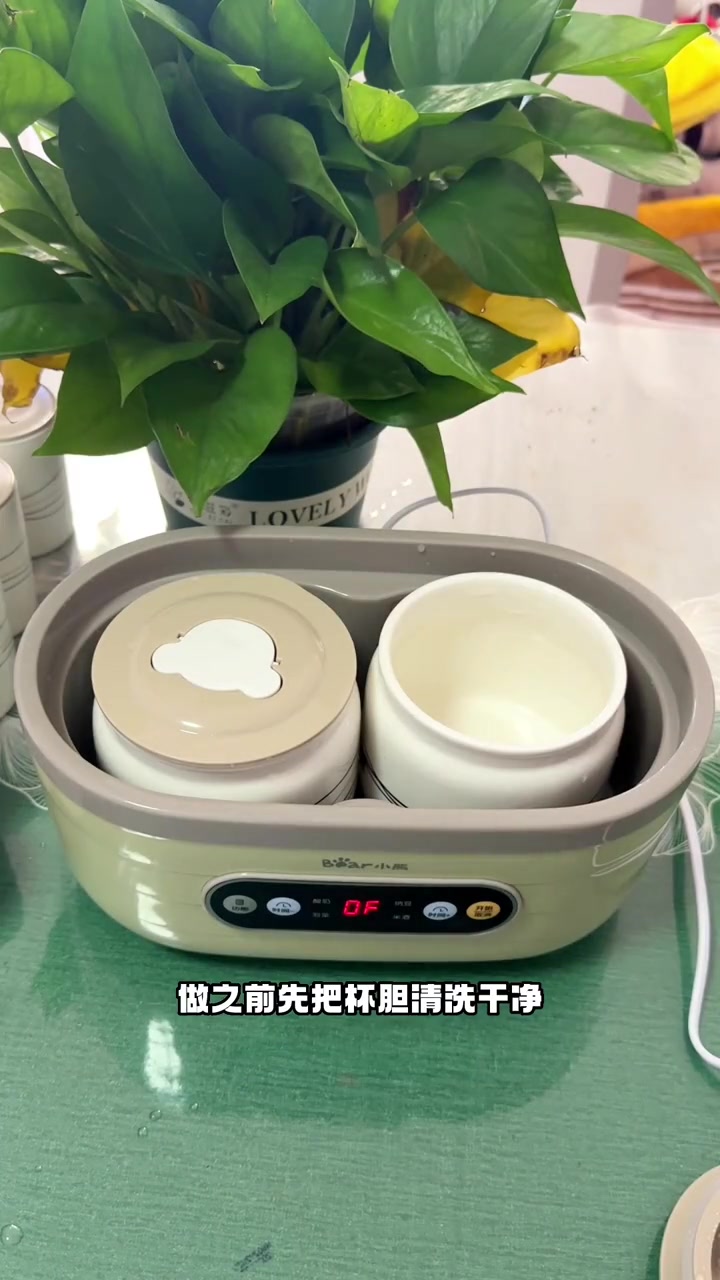 有了小熊酸奶机,逛超市再也不看酸奶了。小熊电器 酸奶机 自制酸奶 厨房好物