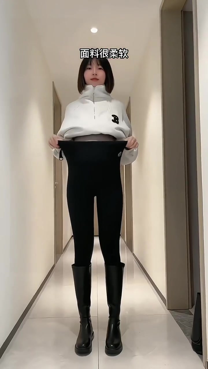 天气越来越冷了,去产检被很多人追着问的孕妇秋冬 鲨鱼裤 百搭显瘦,不勒肚子不掉档,面料很柔