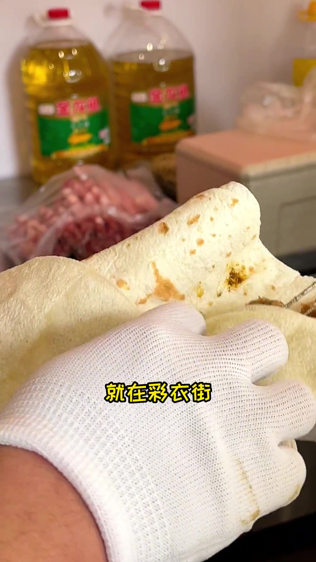 这么好吃的徐州烤肉筋卷饼!怎么就没有人推呢!扬州 扬州美食 扬州生活 舌尖上的淮扬