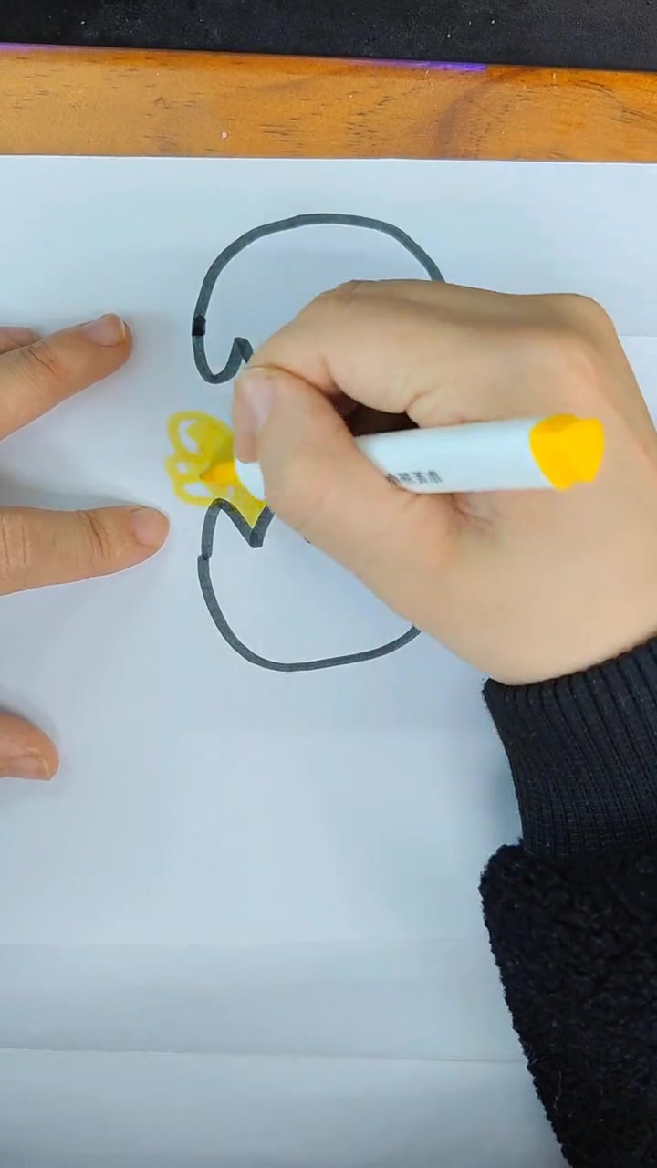 给宝宝一个惊喜~刚破壳小鸡 简笔画 破壳小鸡 创意简笔画