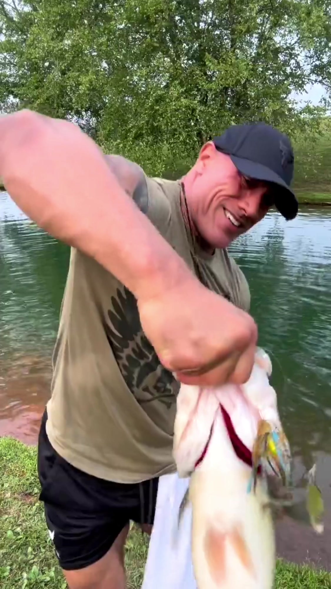 【巨石强森】钓鱼佬的一天