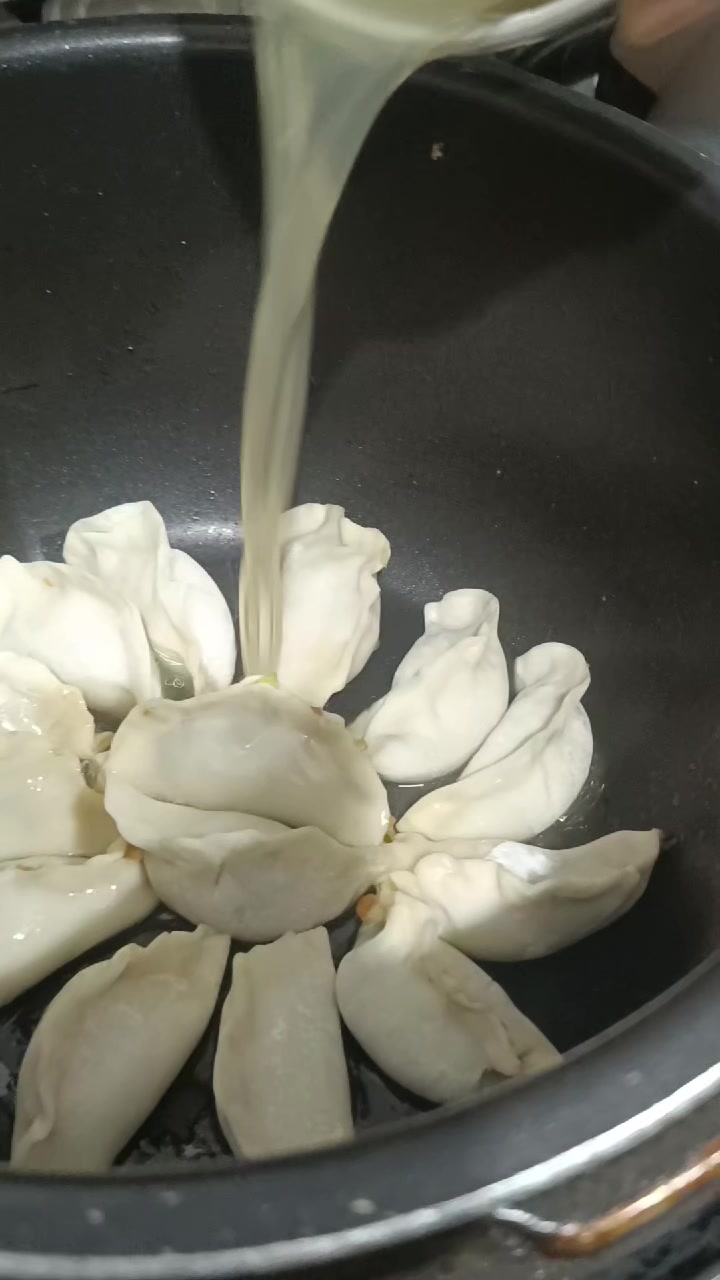 新的尝试一一电饭煲煎饺