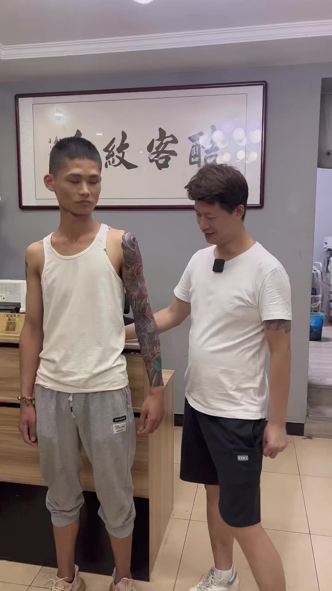 #花臂纹身#日式纹身#生首纹身#老传统纹身#吴江酷客纹身#