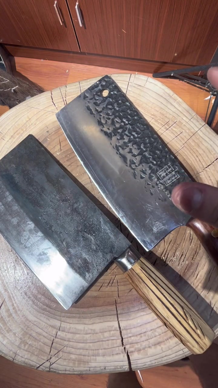 我花了这么多年的时间克服了生锈问题,保留了捞刀河刀剪500年来特有的经久耐用的特点,这把刀