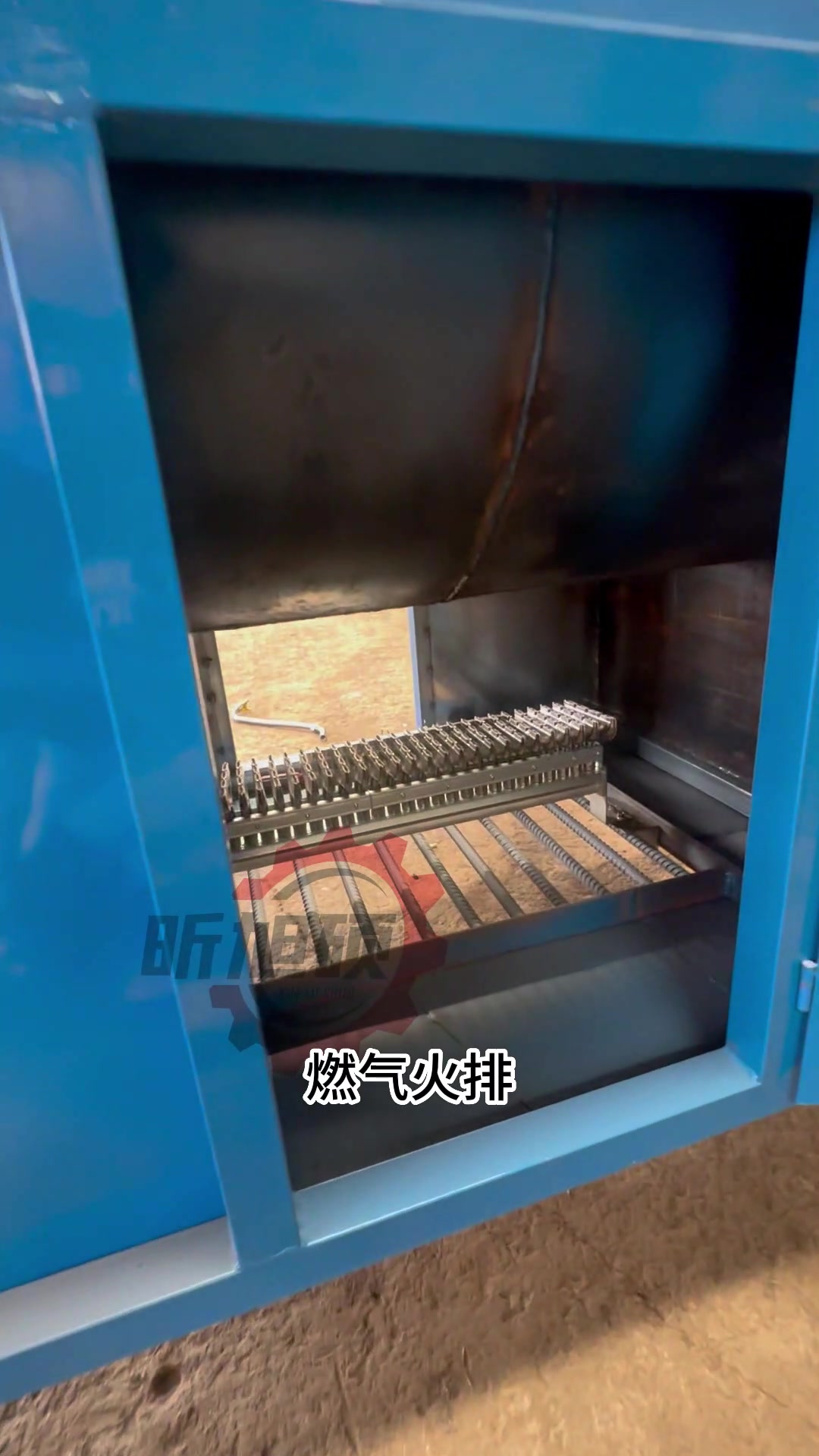 100斤小型敞口煤气炒货机家用电,自带电打火,操作方便