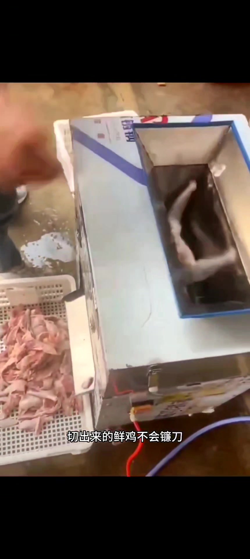 鸡切块机全自动鲜鸡切块设备