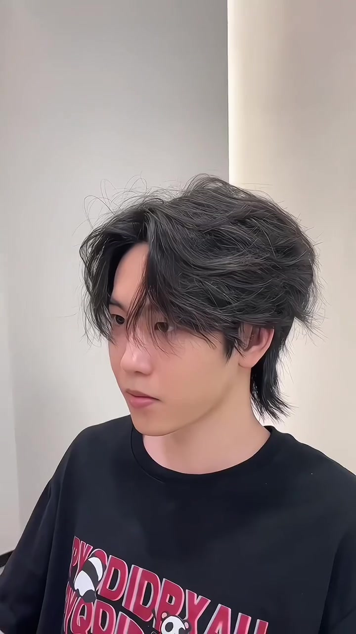 狼尾鲻鱼头 男生小狼尾鲻鱼头 如何根据脸型选择适合自己的发型 男生烫发发型推荐 氛围感发型