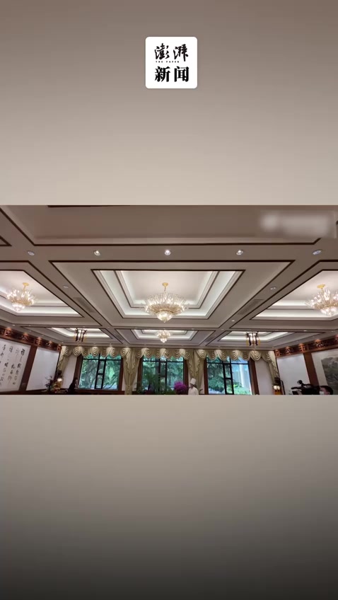 在钓鱼台国宾馆,为百岁老朋友基辛格准备一场午宴