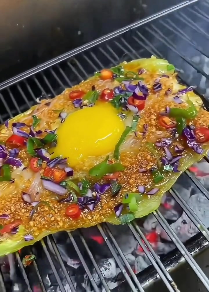 宣城路也有辣椒包肉啦,爱吃辣椒的吃货还在等什么 合肥美食 夜宵烧烤 烧烤 万物皆可烤