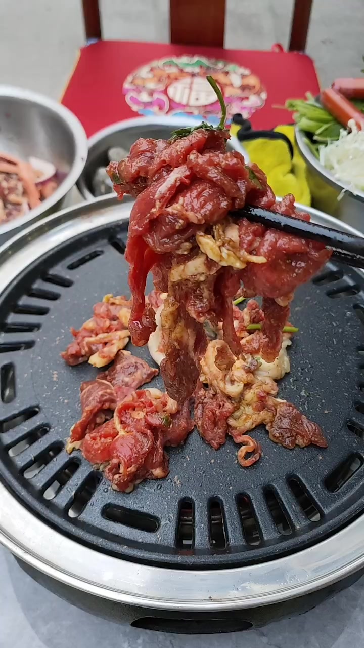 地桌烤肉,家庭烤肉,烤肉店,通用拌肉料