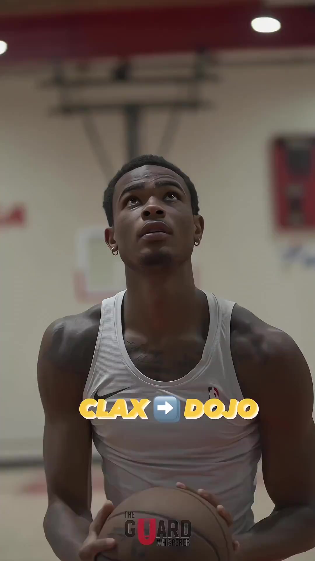 克拉克斯顿练完核心,积极训练进攻能力,这中投有那味儿了!克拉克斯顿 篮网