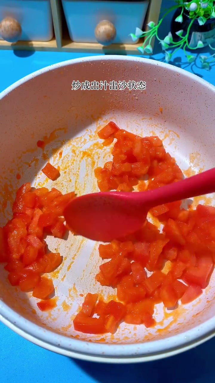 孩子百吃不腻的西红柿鸡蛋面,你一定要试试 宝宝辅食 做法简单又营养 妈呀太香了 鸡蛋面