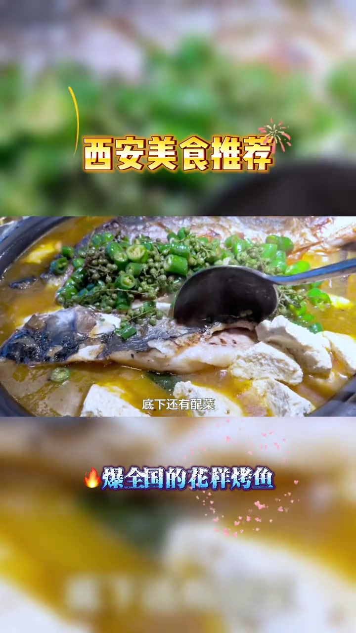 我这只大猫就是我吃鱼!西安美食 好店推荐 同城美食 探鱼 探鱼烤鱼