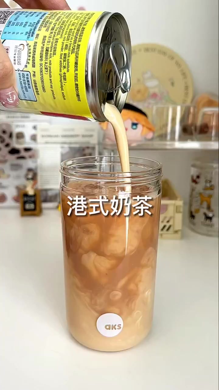 秋天的第一杯奶茶港式奶茶0失败做法get!
