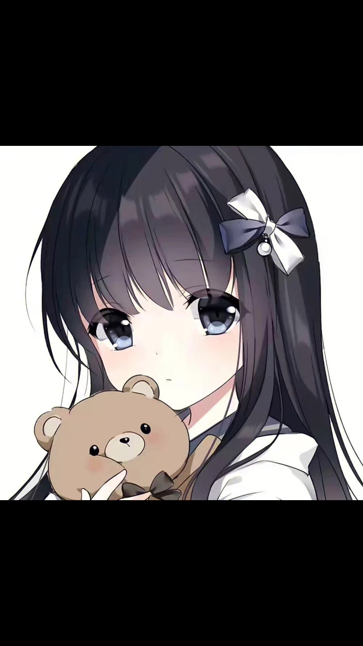 #黑白女生头像、喜欢点个赞!不喜勿喷勿