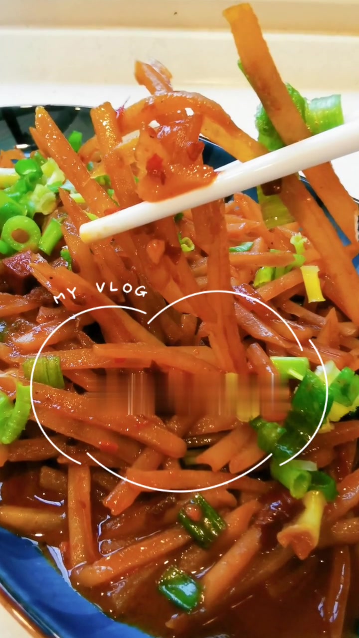 简单又好吃的老干妈炒土豆丝#新手一学就会