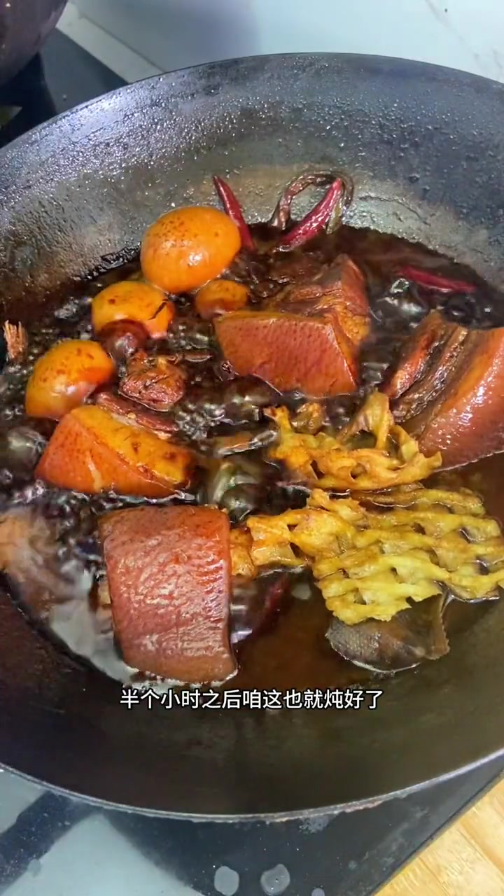 在家实现花干鸡蛋肉夹馍自由!肉夹馍的家常做法 现学现卖 肉夹馍的卤肉的做法 学会可以去摆摊