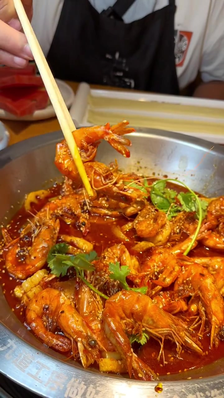 扶余美食 松原 扶余邵汇大虾,赶紧团起来吧+小助手
