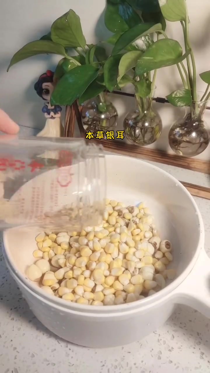 脸色暗沉干燥、经常熬夜的姐妹!一定要试试!这个玉米百合莲子银耳粥 银耳百合汤的功效和作用 