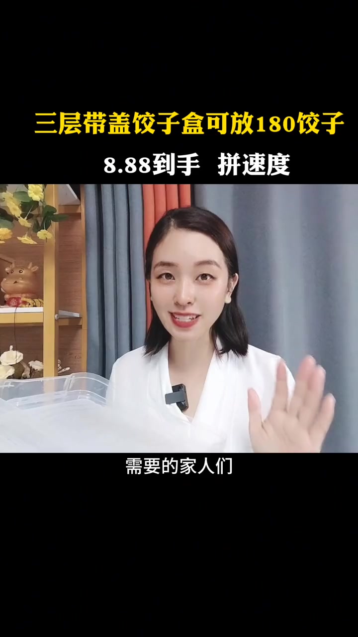 厨房食用饺子盒 结实耐用 饺子盒冰箱收纳盒 冰箱收纳保鲜盒推荐 饺子收纳盒