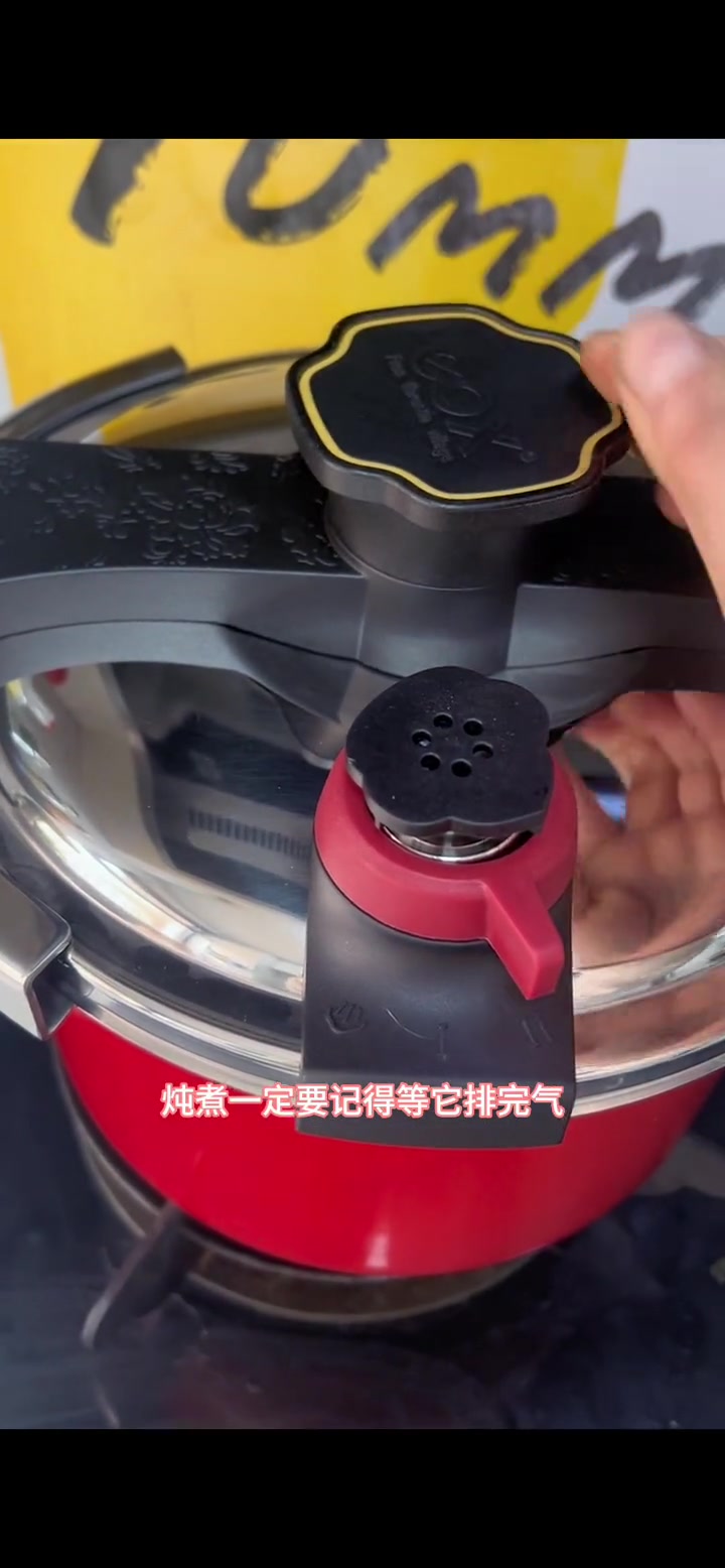 高压锅炖出来的排骨就是好吃,色香味俱全 厨房好物 压力锅 不粘锅