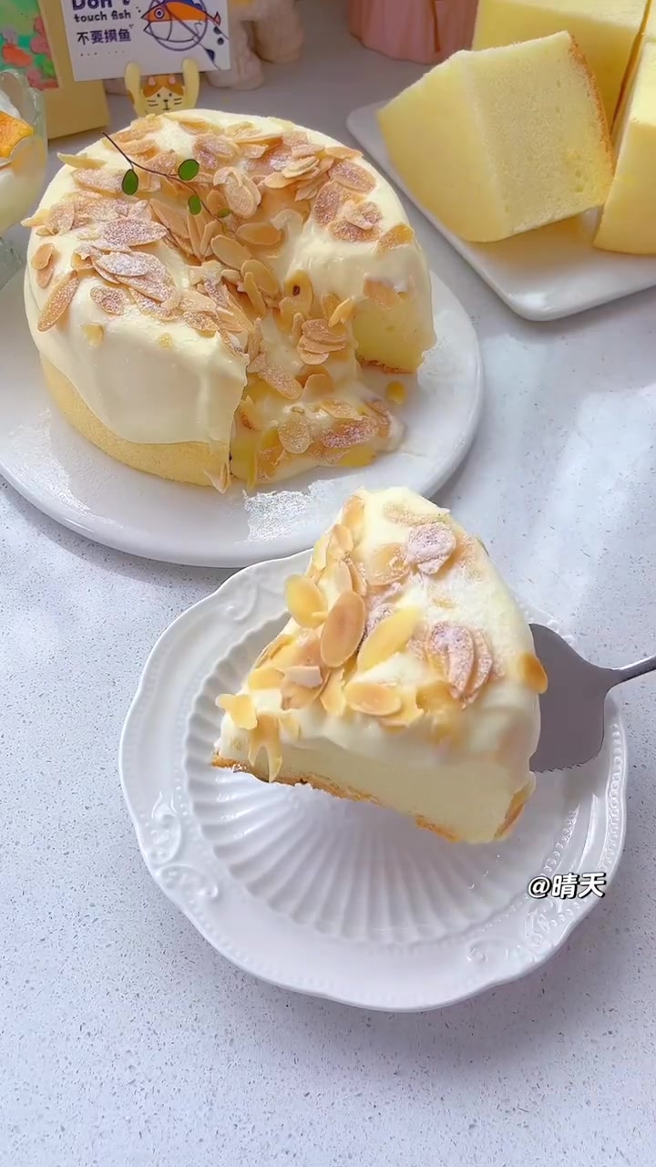 海盐 海盐芝士爆浆蛋糕巨好吃～超详细教程