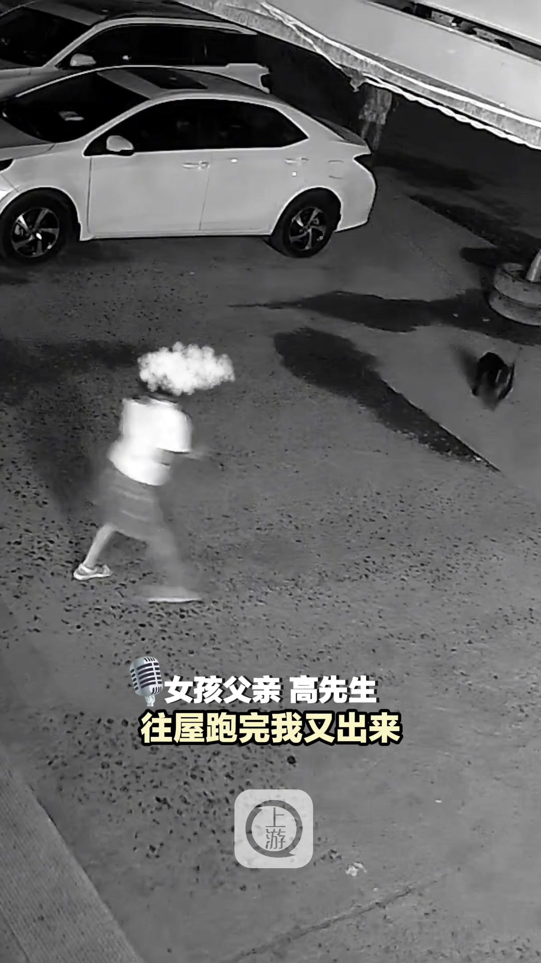 8月22日,黑龙江双鸭山,女子深夜遛狗不栓绳,两只黑狗冲向小女孩,女孩父亲:万幸跑得快 监