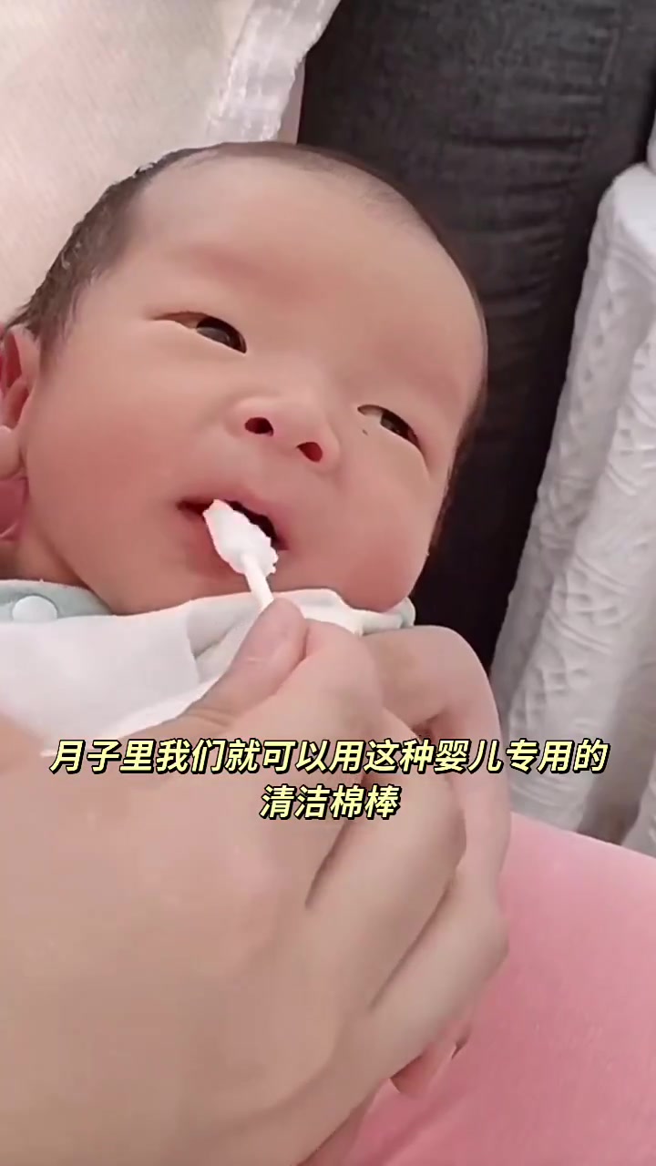 婴儿口腔清洁棉棒,预防宝宝鹅口疮