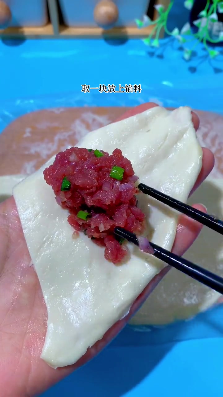 宝宝版牛肉锅盔,真的太好吃了 宝宝爱吃 做法简单又营养 妈呀太香了 大人小孩都爱吃